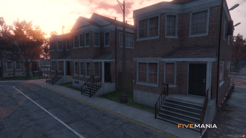 FIVEM Vespucci Hood | Custom Neighborhood Map Edit | Basketball Court & Residential Area | Add-On | Optimized | Fivem Ready | High Quality — image 17