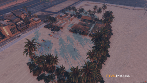 FIVEM Beach Club | Vibrant Coastal MLO | Bar & Hot Tub | Seating Areas | Add-On | Optimized | Fivem Ready | High Quality — image 3