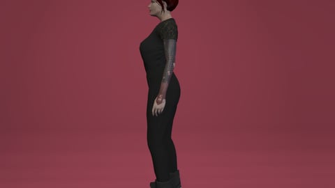 Mary | Female Ped | Multiple Outfits | Optimized & Fivem Ready [Add-On] — image 9