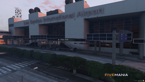 FIVEM Isia Airport | Custom International Airport MLO | Interior & Exterior | Shops & Lounges | Add-On | Optimized | Fivem Ready | High Quality — image 2