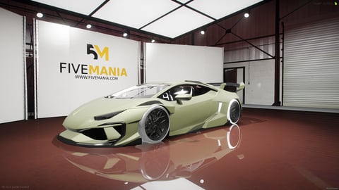 FIVEM Hycadehuracan | Realistic Sports Car [Unbadged] Add-On | Optimized | Fivem Ready | High Quality — image 3