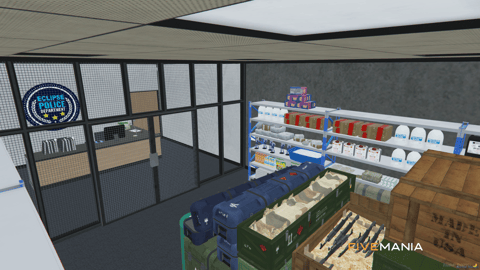 FIVEM Eclipse Police Department | Modern Police Station MLO | Interior & Exterior | Offices | Jail Cells | Briefing Room | Add-On | Optimized | Fivem Ready | High Quality — image 15