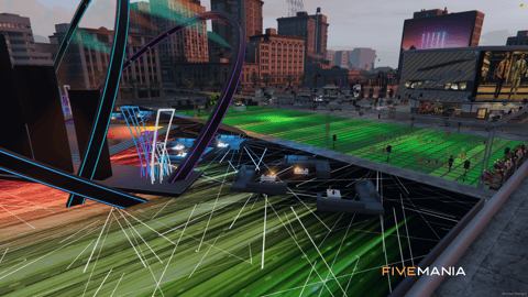 FIVEM Legion Square V5 | Revitalized City Hub MLO | Outdoor Stage & Shops | Dynamic Lighting | Add-On | Optimized | Fivem Ready | High Quality — image 4