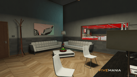 FIVEM Risingsun Mechanic Shop | Custom Mechanic Shop MLO | Interior & Exterior | Repair Bays | Add-On | Optimized | Fivem Ready | High Quality — image 24