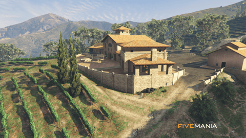 FIVEM Vineyard | Expansive Winery MLO | Interior & Exterior | Production Facilities | Outdoor Patio | Add-On | Optimized | Fivem Ready | High Quality — image 4