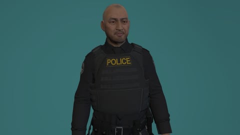 Cheng | Male Ped | Multiple Outfits | Optimized & Fivem Ready [Add-On] — image 5