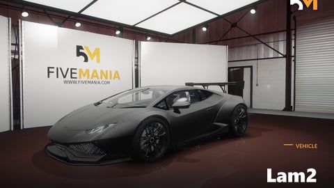 FIVEM Lam2 | Realistic Sports Car [Unbadged] Add-On | Interior & Exterior | Working Lights | Tuning Parts | Add-On | Optimized | Fivem Ready | High Quality cover