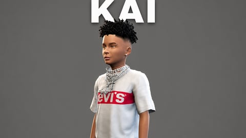 Kai | Male Teen Ped | Multiple Outfits | Optimized & Fivem Ready [Add-On] cover