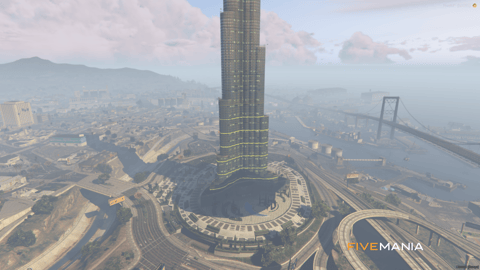 FIVEM Burj Khalifa | Iconic Skyscraper MLO | Multiple Interiors & Businesses | Luxury Apartments | Exterior & Interior | Add-On | Optimized | Fivem Ready | High Quality — image 5