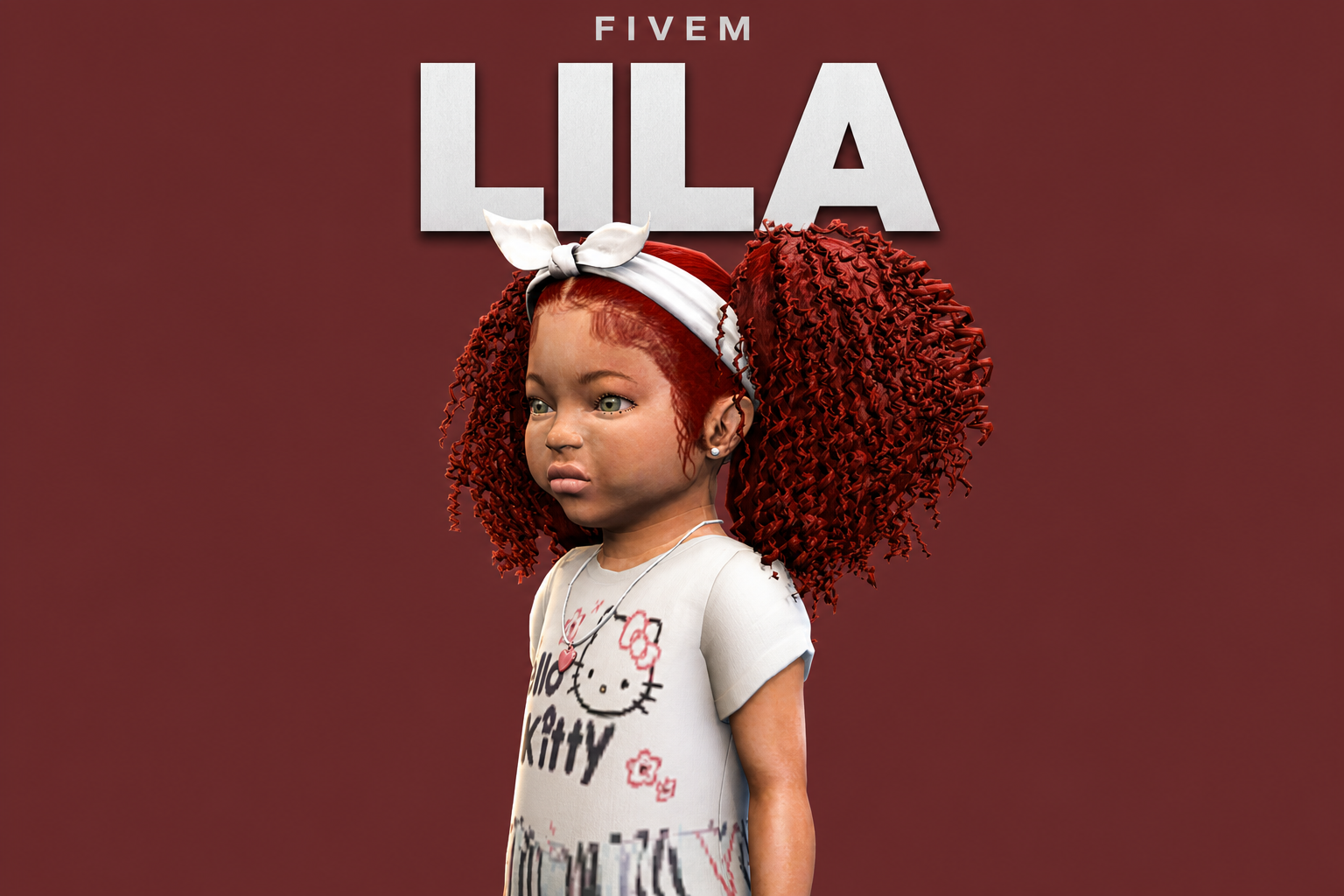 Lila | Female Ped | Optimized & Fivem Ready [Add-On]