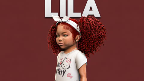 Lila | Female Ped | Optimized & Fivem Ready [Add-On] cover