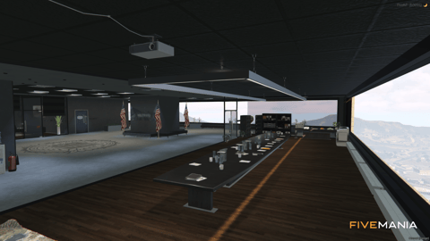 FIVEM Fib Bureau | Federal Investigation Bureau MLO | Interior & Exterior | Rooftop Access | Add-On | Optimized | Fivem Ready | High Quality — image 18
