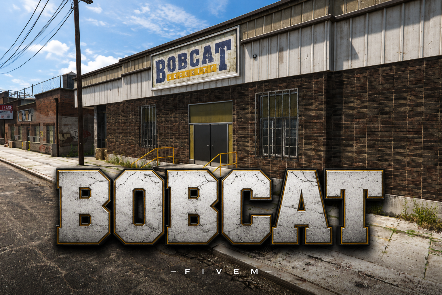 FIVEM Bobcat | Security Depot MLO | Interior & Exterior | Add-On | Optimized | Fivem Ready | High Quality