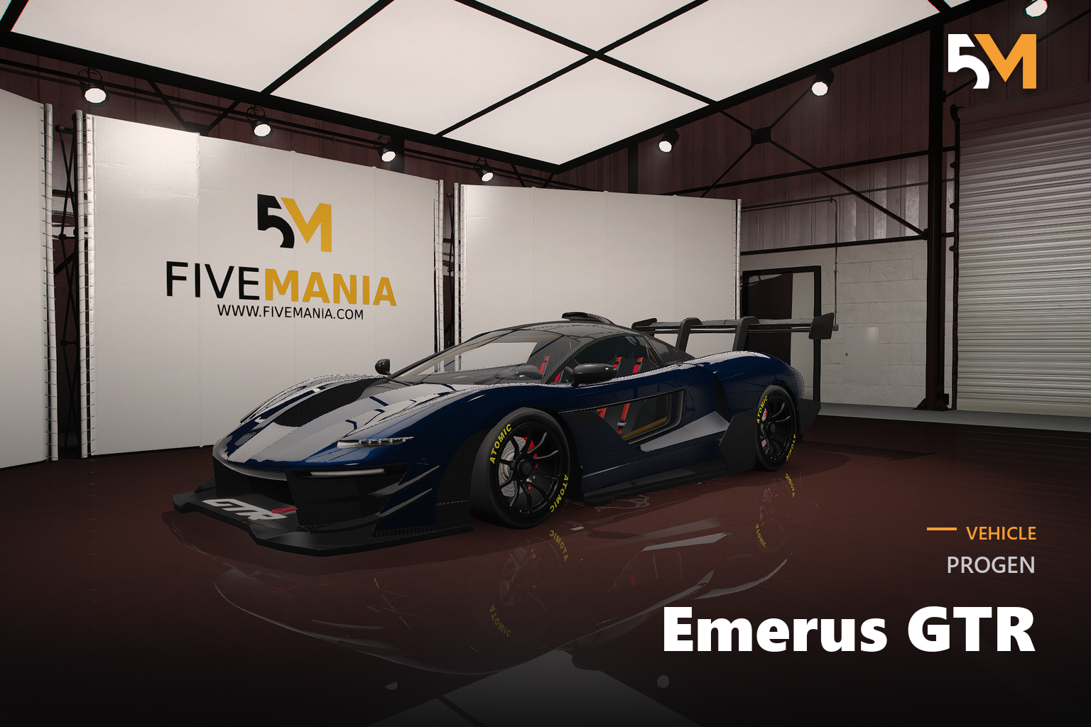 FIVEM Progen Emerus GTR | Realistic Hypercar Add-On | Working Lights | Optimized | Fivem Ready | High Quality