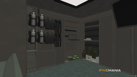 FIVEM Ocean Police Department | Detailed Police Station MLO | Interior & Exterior | Multiple Rooms | Custom Props | Add-On | Optimized | Fivem Ready | High Quality — image 18