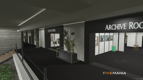 FIVEM Cityhall | Government Building MLO | Interior & Exterior | Multiple Offices | Add-On | Optimized | Fivem Ready | High Quality — image 8