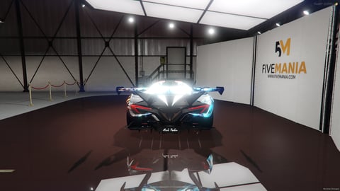 FIVEM Ie2 | Futuristic Hypercar [Unbadged] Add-On | Custom Liveries | Animated Lights | High Performance | Add-On | Optimized | Fivem Ready | High Quality — image 6