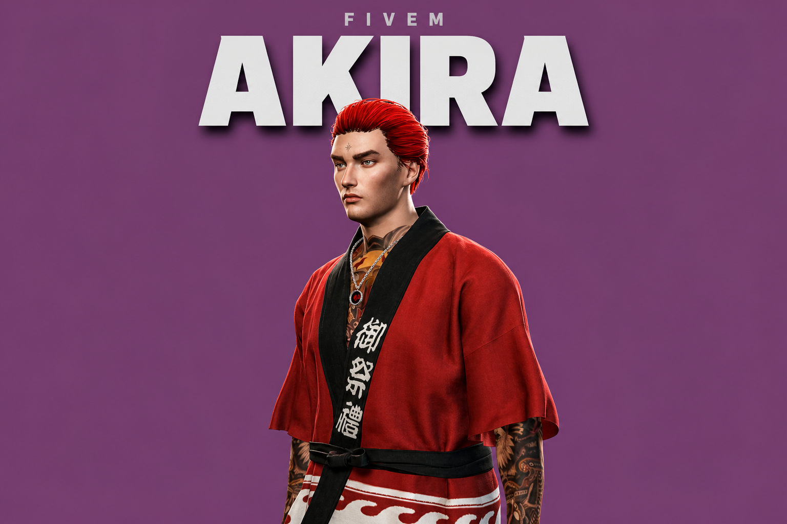Akira | Male Ped | Multiple Outfits | Optimized & Fivem Ready [Add-On]