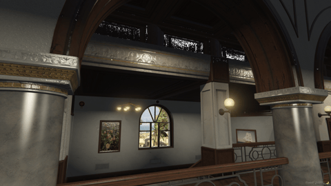 FIVEM Sandy Bank | Custom Bank MLO | Interior & Exterior | Offices | Security Room | Add-On | Optimized | Fivem Ready | High Quality — image 11