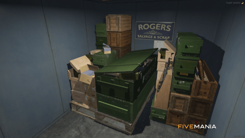 FIVEM Rust | Industrial Hideout MLO | Interior & Exterior | Pool Table | Add-On | Optimized | Fivem Ready | High Quality — image 11