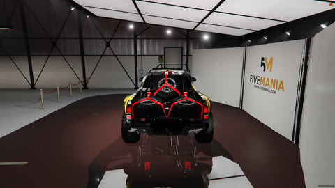 FIVEM Xgv T47 4x4 | Custom Off-Road Truck [Unbadged] Add-On | Custom Livery | Off-Road Suspension | Working Lights | Spare Tires | Add-On | Optimized | Fivem Ready | High Quality — image 6