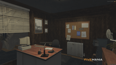 FIVEM Davis Department | Lore-Friendly Police Department MLO | Interior & Exterior | Offices & Jail Cells | Optimized | Add-On | Fivem Ready | High Quality — image 11