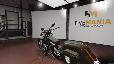 FIVEM Bag1b | Lore-Friendly Police Motorcycle Add-On | Working Lights | Saddlebags | Add-On | Optimized | Fivem Ready | High Quality, image 8