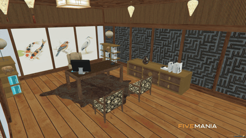 FIVEM Koi Restaurant V2 | Japanese Restaurant MLO | Interior & Exterior | Basement Garage | Add-On | Optimized | Fivem Ready | High Quality — image 10