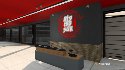 FIVEM Risingsun Mechanic Shop | Custom Mechanic Shop MLO | Interior & Exterior | Repair Bays | Add-On | Optimized | Fivem Ready | High Quality — image 28