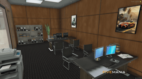 FIVEM Paleto Cardealer | Modern Vehicle Dealership MLO | Interior & Exterior | Showroom & Garage | Conference Room | Add-On | Optimized | Fivem Ready | High Quality — image 9