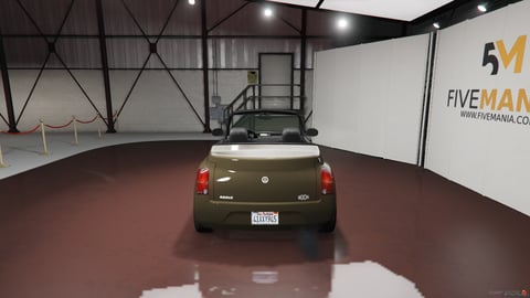 FIVEM Brabus Smart Fortwo Cabrio | Lore Friendly Micro Car | Convertible | Interior & Exterior | Add-On | Optimized | Fivem Ready | High Quality, image 5