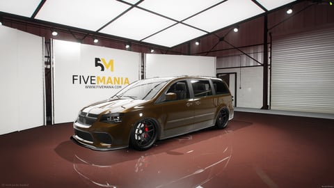 FIVEM Caraem | Realistic Minivan [Unbadged] Add-On | Custom Bodykit | Fivem Ready | High Quality — image 3
