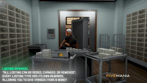 FIVEM Paleto Heist v2 | Dynamic Bank Heist Script | Custom MLO | Laser Zones | Looting System | Minigames | Add-On | Optimized | Fivem Ready | High Quality, image 9