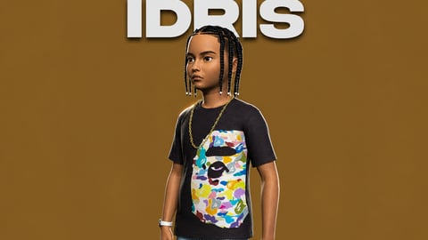 Idris | Male Teen Ped | Multiple Outfits | Optimized & Fivem Ready [Add-On] cover