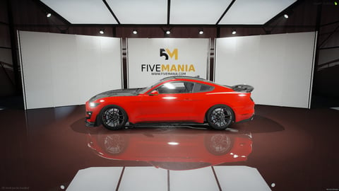 FIVEM Gt500 | Realistic Sports Car [Unbadged] Add-On | Custom Parts | Working Lights | Optimized | Fivem Ready | High Quality — image 7