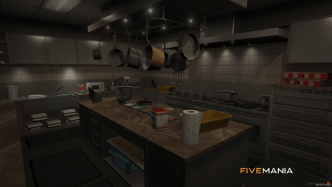 FIVEM Aldente Restaurant | Cozy Italian Dining MLO | Interior & Exterior | Add-On | Optimized | Fivem Ready | High Quality — image 9