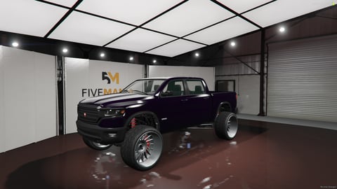 FIVEM Bisxl1brpg | Lifted Pickup Truck [Unbadged] Add-On | Custom Suspension | Large Wheels | Interior & Exterior | Optimized | Fivem Ready | High Quality, image 3