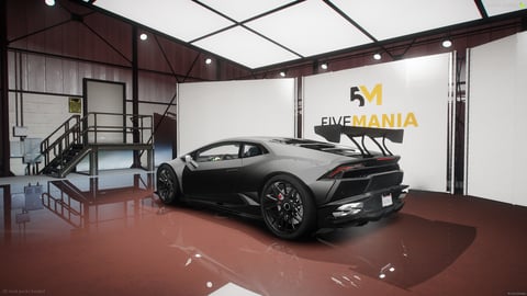 FIVEM Lam2 | Realistic Sports Car [Unbadged] Add-On | Interior & Exterior | Working Lights | Tuning Parts | Add-On | Optimized | Fivem Ready | High Quality — image 8