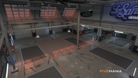 FIVEM Los Santos Customs | Detailed Auto Repair MLO | Interior & Exterior | Custom Props | Tuning Bays | Lounge Area | Add-On | Optimized | Fivem Ready | High Quality — image 10