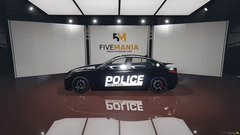 FIVEM Dlkomoda | Police Sedan [Unbadged] Add-On | Emergency Lights | Liveries | Optimized | Fivem Ready | High Quality — image 7