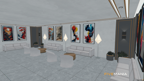 FIVEM Atlantis Casino | Grand Casino Interior & Exterior | Casino Games | Parking Garage | Office Space | Add-On | Optimized | Fivem Ready | High Quality — image 13