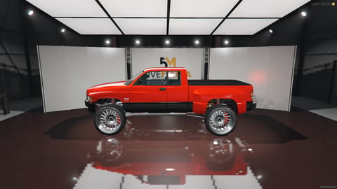 FIVEM Bisc1brpg | Custom Pickup Truck [Unbadged] Add-On | Lifted Suspension | Custom Wheels | High Quality Interior | Add-On | Optimized | Fivem Ready | High Quality, image 7