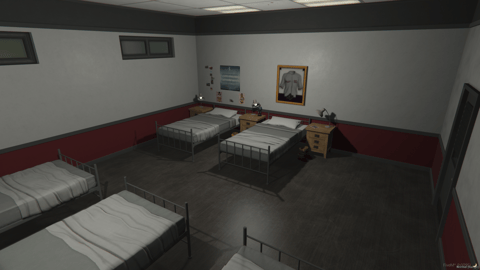 FIVEM Legion Fire Department | Detailed Fire Station MLO | Interior & Exterior | Fire Pole | Meeting Room | Offices | Add-On | Optimized | Fivem Ready | High Quality — image 9