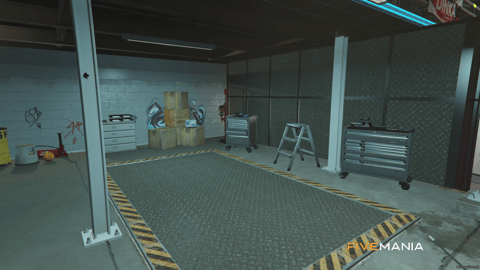 FIVEM Paleto Bennys | Custom Mechanic Shop MLO | Interior & Exterior | Lounge Area | Stunt Track | Custom Props | Add-On | Optimized | Fivem Ready | High Quality — image 22
