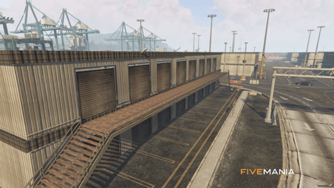 FIVEM Containers Docks | Expansive Dockyard MLO | Multiple Warehouses | Interior & Exterior | Add-On | Optimized | Fivem Ready | High Quality — image 10