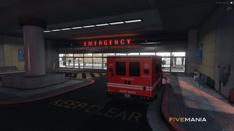 FIVEM Mount Zonah Medical Center | Comprehensive Hospital MLO | Interior & Exterior | Patient Rooms | Helipad | Lobby | Add-On | Optimized | Fivem Ready | High Quality — image 28