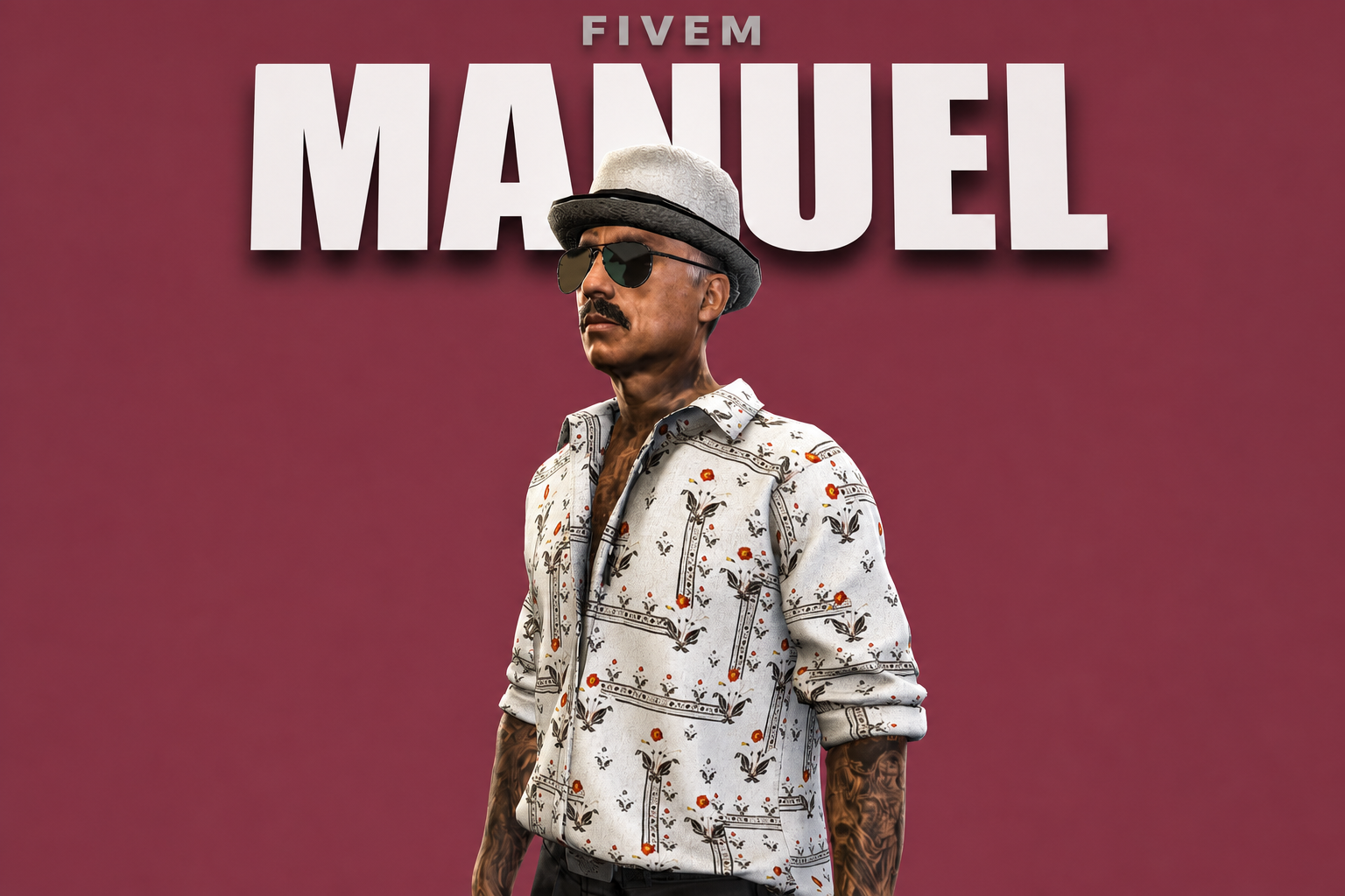 Manuel | Male Ped | Multiple Outfits | Optimized & Fivem Ready [Add-On]