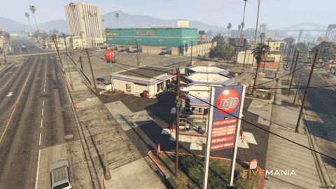 FIVEM Ltd Gasoline | Gas Station & Convenience Store MLO | Interior & Exterior | Custom Props | Add-On | Optimized | Fivem Ready | High Quality — image 3