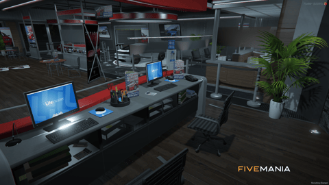 FIVEM Pdm Dealership | Premium Deluxe Motorsport Dealership MLO | Interior & Exterior | Car Showroom | Office Space | Add-On | Optimized | Fivem Ready | High Quality — image 17