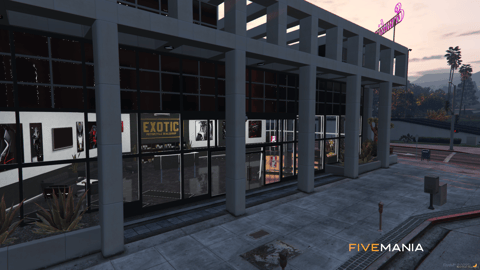 FIVEM Exotic Motor Dealer | Modern Vehicle Dealership MLO | Interior & Exterior | Custom Props | Add-On | Optimized | Fivem Ready | High Quality — image 3